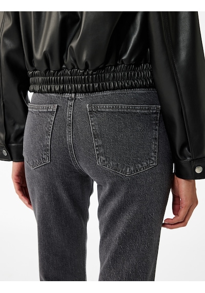 Koton Standart Bel Düz Paça Düğmeli Cepli Straight Fit Jean Pantolon - Straight Jeans Antrasit 6wal40164md Antrasit Koton Standart Bel Düz Paça Düğmeli Cepli Straight Fit Jean Pantolon - Straight Jeans Antrasit 6wal40164md Antrasit