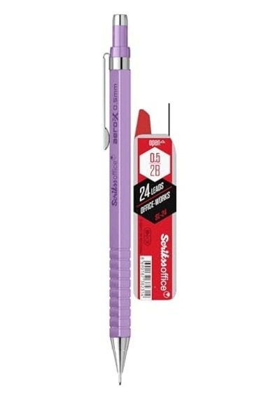 Offıce Aero-x Versatil 0.5 Mm Mor & Sl-24 Min 2b 2&apos Li Blister