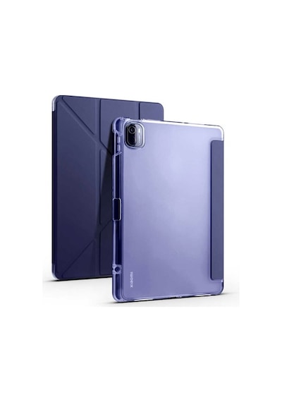 Xiaomi Uyumlu Mi Pad 5 / 5 Pro Kılıf Kalem Bölmeli Trifolding Case