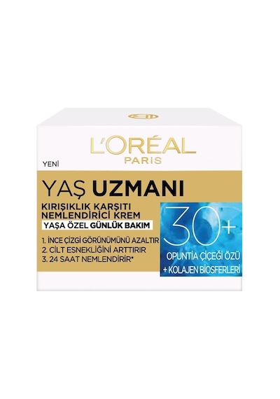 Kırışıklık Ve İnce Çizgi Karşıtı Yaş Uzmanı 30+ Aydınlatıcı Ve Nemlendirici Krem 50 Ml