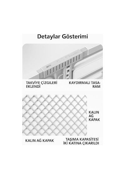 Valkyrie Katlanabilir İki Tekerlekli Alışveriş Ve Depolama Çantası Kapaklı Teleskopik Çekme Kolu Kamp Plaj Çok Amaçlı