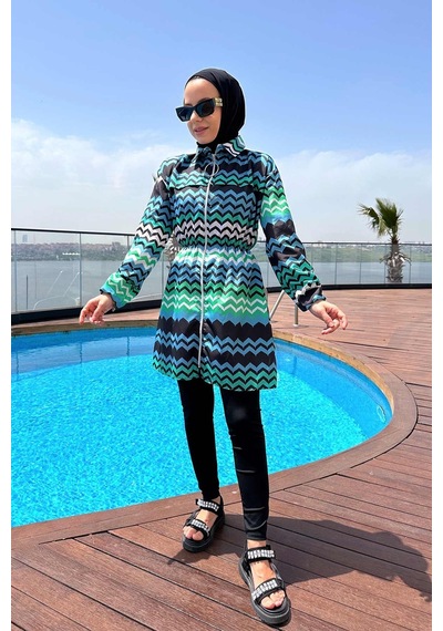 Kahijab Ela Tesettür Mayo - M Yeşil