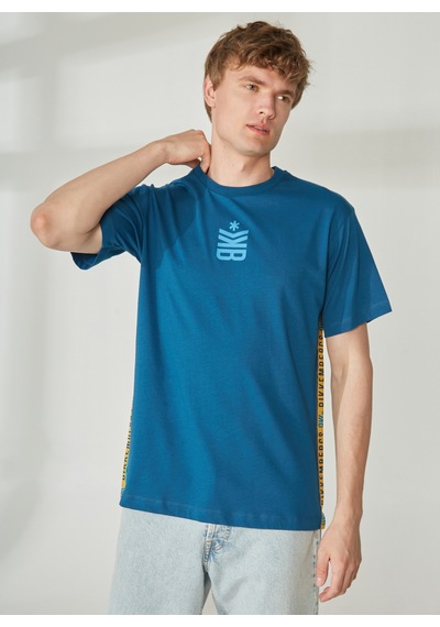 Bikkembergs Turkuaz Erkek T-shirt C 4 114 22