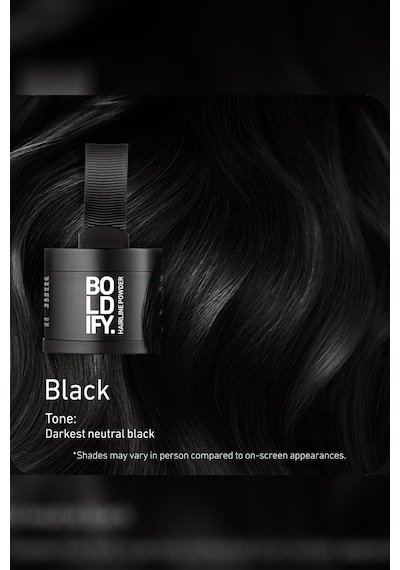 Boldify Hairline Powder Dip Kapatıcı Saç Pudrası Siyah 4gr