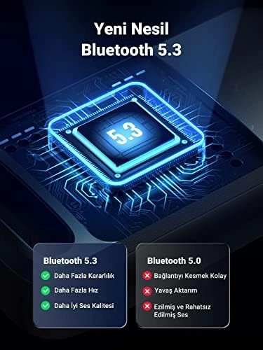 Mini Usb Dongle Bluetooth 5.3 Adaptör Siyah