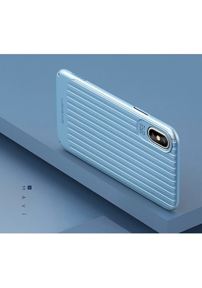 Usams iPhone Uyumlu X Xs Ultra Slim Fit Premium Koruma Pc Kılıf- 5775 Altın
