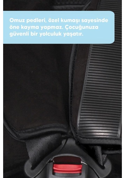 Heyner Multifix Aero Plus 9-36kg Isofix Oto Koltuğu Pantera Black I,ıı,ııı