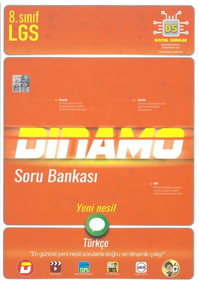 Tonguç 8. Sınıf Dinamo Türkçe Soru Bankası
