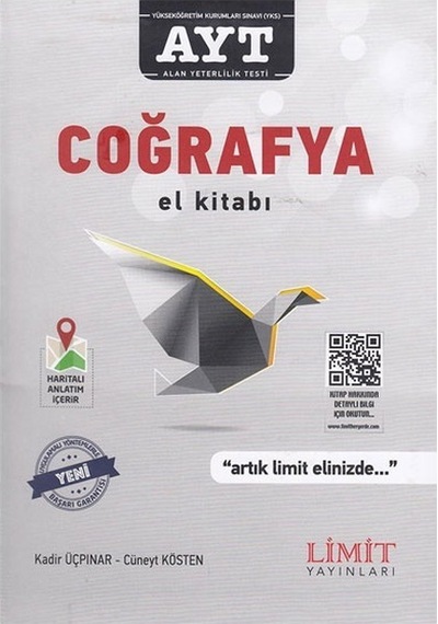 Ayt Coğrafya El Kitabı Limit Yayınları N11.8017