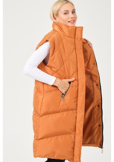 Dewberry Bayan Yelek Z6743 Camel