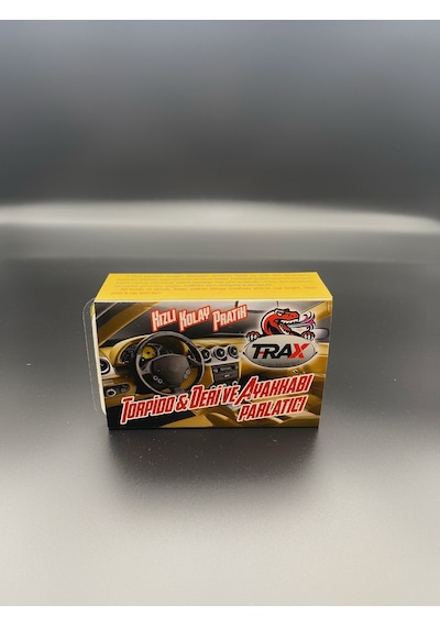Trax Yağlı Deri Torpido Tampon Parlatıcı Sünger