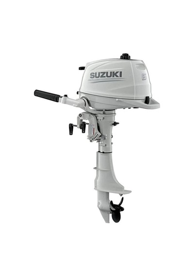 Suzuki 6 HP Kısa Şaft Manuel 4 Zamanlı Deniz Motoru Beyaz