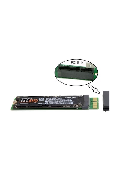 NGFF M2 M Key NVME AHCI SSD - PCI-E X1 3.0 Kart Okuyucu Çevirici