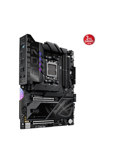 Asus Rog Crosshaır X870e Apex, 2xddr5, 5xm.2, 2xdp, Type-c, Pcıe 5.0, 2xwi-fi 7, Bluetooth V5.4, Am5 Soket Gamıng Anakart 89141156