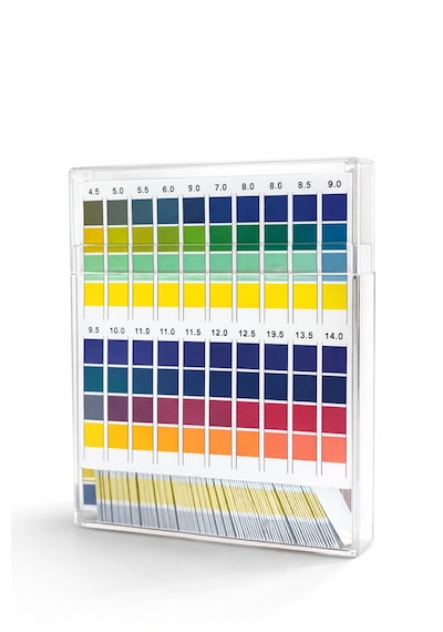 Ph Test Kağıdı 0-14 100 Adet Universal Ph Ölçüm Strip Akvaryum, Havuz Ve Su Test Kiti