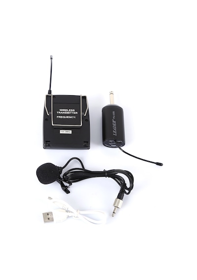 Leader Pu-137b Uhf Kablosuz Yaka Mikrofonu