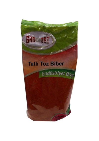 Bağdat Endüstriyel Boy Kırmızı Tatlı Toz Biber 1 KG