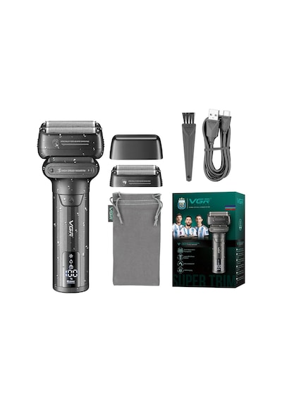 Vgr V-368 Profesyonel Yaprak Tıraş Makinesi - Afa Lisanslı, 9000 Rpm Yüksek Hız Ve Islak/kuru