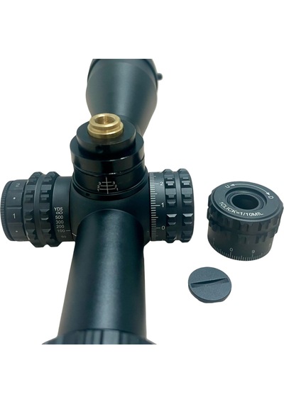Keck 5-25x56 Ffp Ir Uzun Mesafe Dürbünü Siyah