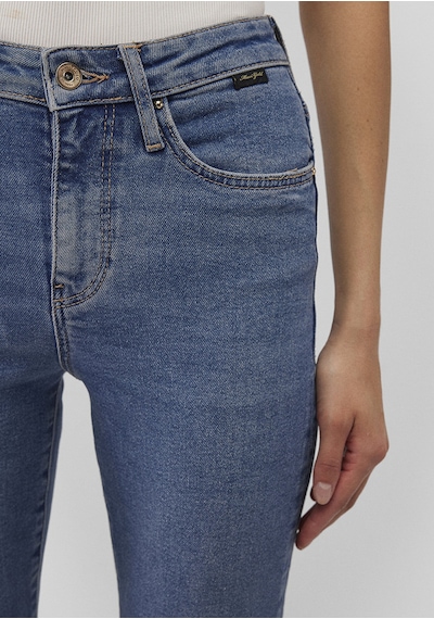 Mavi - Cindy Gold Shape Jean Pantolon 100277-87897 Koyu Mavi