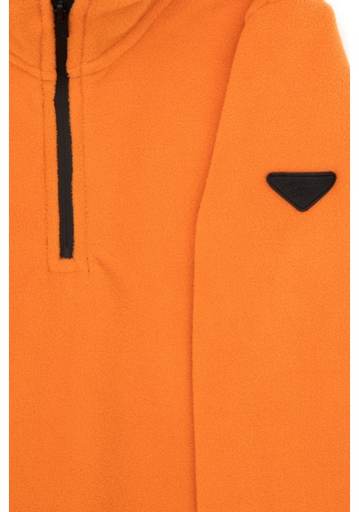 U.S. Polo Assn. Erkek Çocuk Bakır Yarım Fermuarlı Sweatshirt 50313841-VR182