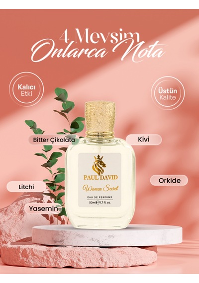K-037 Çiçek Meyve Parfüm Uzun Süre Kalıcı 50ml Amber