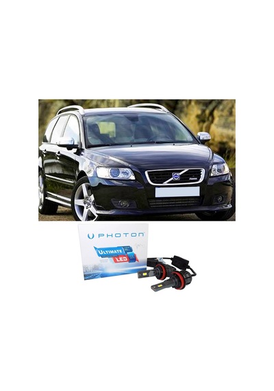 Volvo V50 Kısa Far Ampulü H7 Ultimate Yeni Seri Beyaz 2004-2012