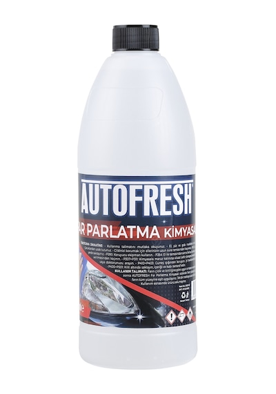 Autofresh Far Temizleme Solüsyonu Oto Far Parlatma Sıvısı Araç Far Yenileme 800 Ml