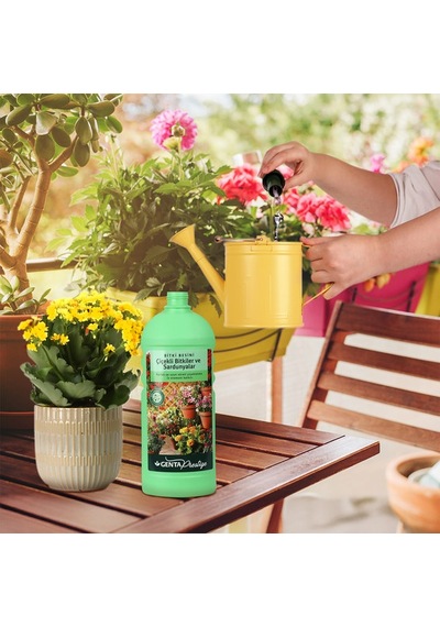 Genta Prestige Çiçekli Bitkiler Ve Sardunyalar İçin Sıvı Besin 1 Lt Diğer