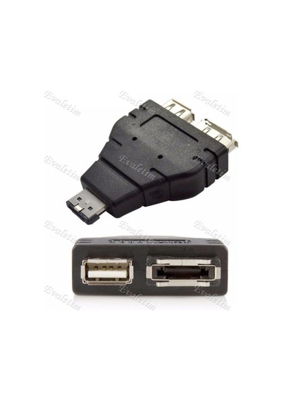 Esatap Esata Combo To Usb + Esata 4472P Dişi Erkek Çevirici Dönüş