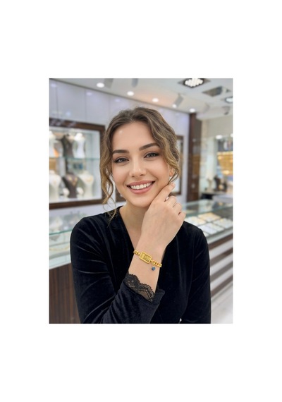 24 Ayar Gram Altınlı Gurmet Bileklik Sarı