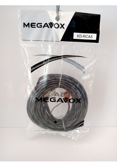 Amfi Rca Ses Kablosu 5 Metre Rem Kablolu - Tetiklemeli Rca Kablo