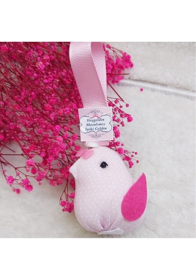 Peluş Kuş Kız Bebek Doğum Hediyelik(30 Adet)