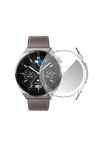 Huaewei Watch Gt 3 Pro 46Mm Kılıf 360 Full Koruma Ultra Ince Sil