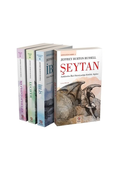 Kötülüğün Tarihi Seti-4 Kitap Takım - Jeffrey Burton Russell - Panama Yayıncılık