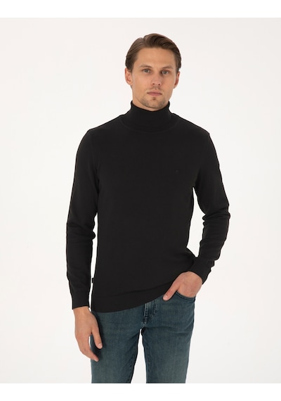 Pierre Cardin Erkek Siyah Kazak /triko 50315490-vr046 Siyah