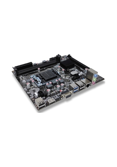 Quadro H61-B745U3 V5 DDR3 1600 MHz SATA3 HDMI 1155P mATX Anakart