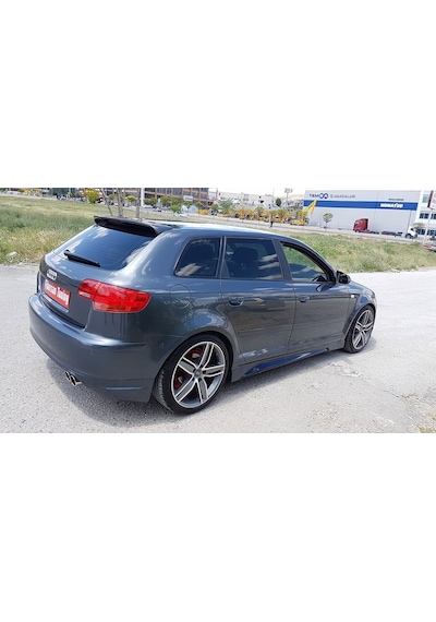 Audi A3 Spoiler 4 Kapı ---Fibersan Tuning