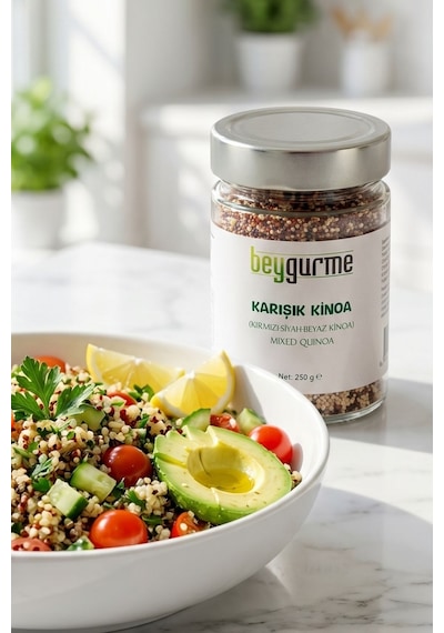 Beygurme Karışık Kinoa Kırmızı-siyah-beyaz Kinoa 250 G