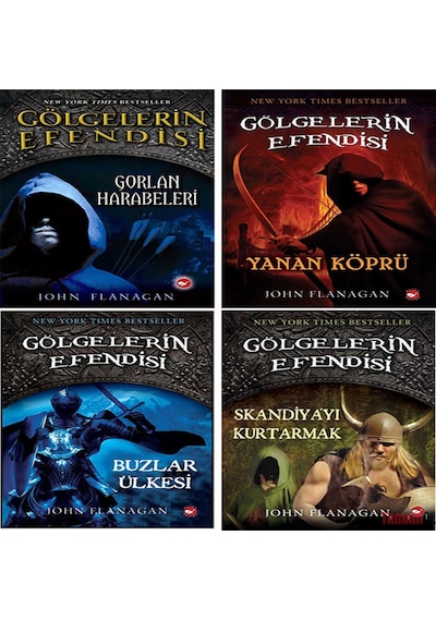 Gölgelerin Efendisi 1+2+3+4 Kitap Set / John Flanagan / Macera