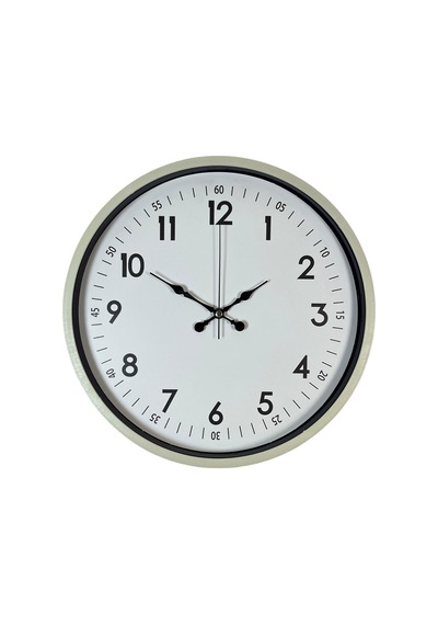 Mcg 36 Cm Krem Dekoratif Duvar Saati Çok Renkli 25223889