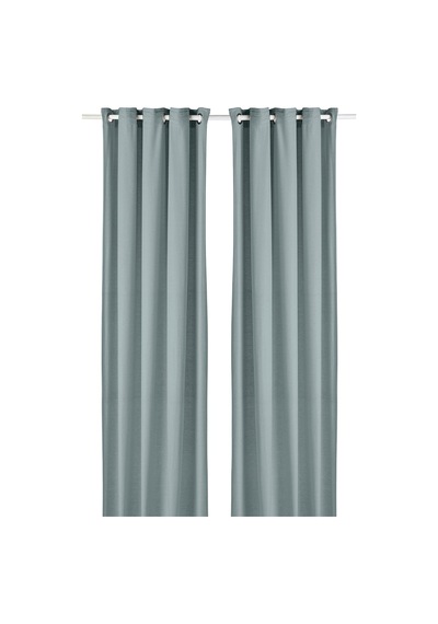 Ikea Moalına Fon Perde 145x300 Cm Lacivert