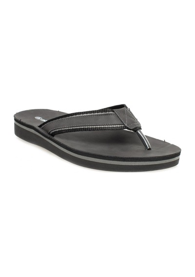 Muya 33405 Faux Parmak Arası Füme Erkek Terlik Füme