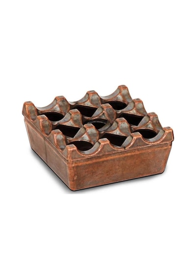 Döküm Kare Küllük Bakır 8cm