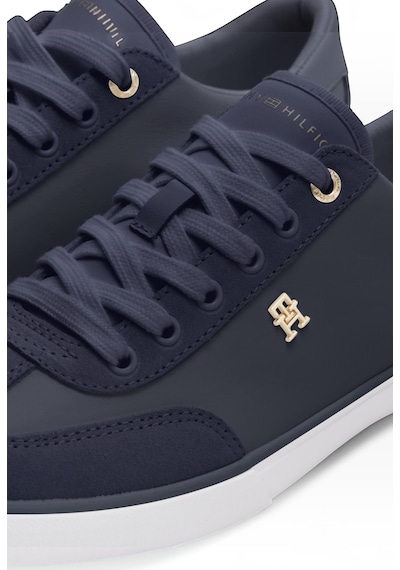 Tommy Hilfiger Th Chıc Low Vulc Kadın Mavi Sneakers - Fw0fw09391