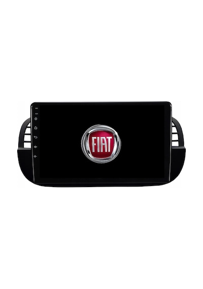 Fiat 500 Araç Multimedya Android Ekran Carplay Navigasyon Double Teyp 2+32 9" 08-15 Black Blueway