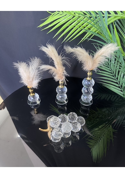 Elysia Dekoratif Gold Tüylük Ve Üzüm Gold