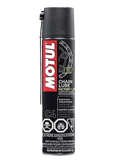 Motul C4 Chain Lube Factory Line Zincir Yağı 4 x 400 ML