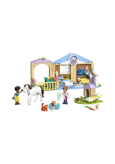 LEGO® Friends Veteriner Kliniği 42696 - 4 Yaş ve Üzeri için Minifigür İçeren Yaratıcı Oyuncak Yapım Seti (141 Parça)