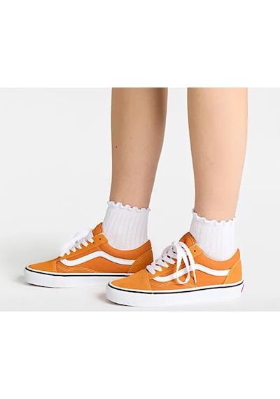 Vans Old Skool Unisex Günlük Ayakkabı Vn000d6w52k1 Turuncu Turuncu